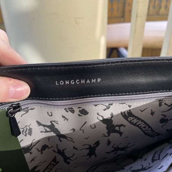 Black Longchamp Shoulder Bag - Picture 6 of 7
